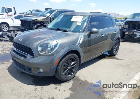 2014 Mini Countryman Cooper S из США, поврежденный, VIN WMWZC3C59EWP29137